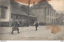 68 BITSCHWILLER LA MAIRIE BOMBARDEE - War 1914-18