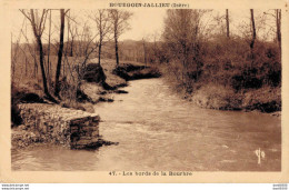 38 BOURGOIN JALLIEU LES BORDS DE LA BOURBRE - Bourgoin