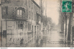 92 LE QUAI D'ASNIERES INONDATIONS DE JANVIER 1910 - Asnieres Sur Seine