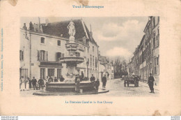 54 TOUL LA FONTAINE CUREL ET LA RUE CHANZY - Toul