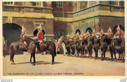 THE CHANGING OF THE GUARD HORSE GUARDS PARADE LONDON - Buckingham Palace