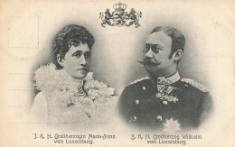 Luxembourg * J.K.H. Grossherzogin Maria Anna & S.K.H. Grossherzog Wilhelm Von Luxemburg * Royale Royauté Royalty - Andere & Zonder Classificatie