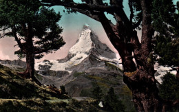 CPSM - ZERMATT - Le Cervin (Panorama) - Edition O.Sartori (format 9x14) - Zermatt