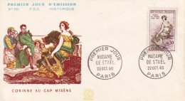 FDC 1960  MADAME DE STAEL - 1960-1969