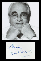 Michel Legrand (1932-2019) - Signed Album Page + Photo - Paris 1987 - COA - Cantantes Y Musicos