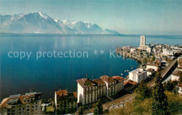 13057157 Montreux VD Hotel Excelsior Golf Hotel La Ville Et Les Alpes De Savoie  - Other & Unclassified