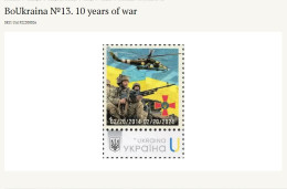 UKRAINE/UKRAINA 2024  DIVARI. P26 NR13**BoUkraina 13. 10 Years Of War   MNH - Ucraina