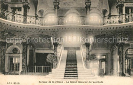 13052327 Montreux VD Le Grand Escalier Du Vestibule Montreux - Altri & Non Classificati