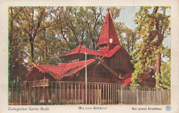 ALLEMAGNE - Zoologischer Garten Berlin - Balsam Aperitif - Das Grosse Hirschhaus - Colorisé - Carte Postale Ancienne - Otros & Sin Clasificación