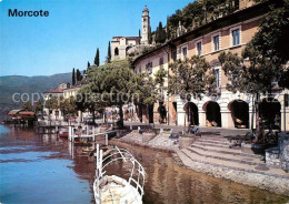 13050669 Morcote Lago Di Lugano Uferpromenade Morcote Lago Di Lugano - Sonstige & Ohne Zuordnung