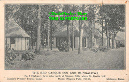 R356706 The Red Casque Inn And Bungalows. No. 8. Highway Three Miles North Of Ni - Monde