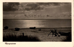 H2254 - TOP Foto Künstlerkarte - Motivkarte Meer See Sonnenuntergang - Verlag Garloff Magdeburg DDR - Otros & Sin Clasificación