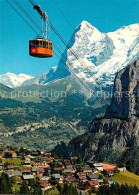 13043519 Muerren BE Schilthornbahn Wetterhorn Eiger Berner Alpen Muerren BE - Sonstige & Ohne Zuordnung