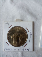 Médaille Touristique Monnaie De Paris 04 Vallée De L'ubaye 2001 - 2001
