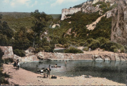 Cpsm 07 Lagorce Baignade Dans La Vallée De L'Ibie - Andere & Zonder Classificatie