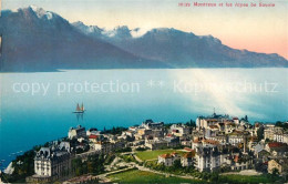 13038627 Montreux VD Et Les Alpes De Savoie Montreux - Sonstige & Ohne Zuordnung