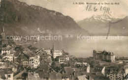 13038617 Montreux VD Et Dent Du Midi Montreux - Sonstige & Ohne Zuordnung