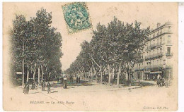 34 BEZIERS LES ALLEES HAUTES  1903 - Beziers