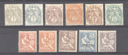 Levant   :  Yv  9-18  * - Unused Stamps
