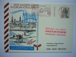 Avion / Airplane / INTERFLUG / Junkers F 13 / Erste Wasserfluglinie In Europa - 1919-1938