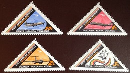 Kenya Uganda Tanzania 1976 East Africa Airways MNH - Kenya, Oeganda & Tanzania
