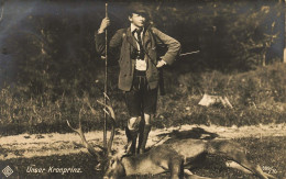 Germany * Carte Photo Chasse * Unser Kronprinz * Hunt Hunting Chasseur * Royale Royauté Royalty - Altri & Non Classificati