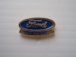 Pin's - FORD Saint Christophe. Logo - Ford