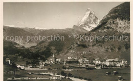 13014159 Zermatt VS Gesamtansicht Mit Matterhorn Walliser Alpen  - Other & Unclassified