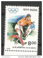 India -1992 -  XXV Olympic Games  -  MNH. ( HOCKEY ) ( OL 10/07/2013 ) - Neufs