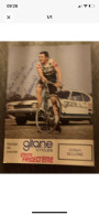 Carte Postale Cyclisme Gilbert BELLONE Avec Autographe Équipe Gitane - Cyclisme