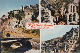 Cpsm 07 Ruines Féodales De Rochecolombe - Andere & Zonder Classificatie