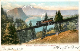 13012797 Rigi Kulm Rigibahn Schnurtobelbruecke Und Pilatus Rigi Kulm - Andere & Zonder Classificatie