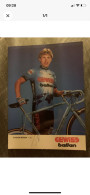 Carte Postale Cyclisme Évgueni BERZIN Avec Autographe  Équipe  Gewiss BALLAN - Wielrennen