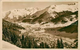 13010577 Davos GR Gegen Seehorn Und Rhaetikon Davos Platz - Sonstige & Ohne Zuordnung