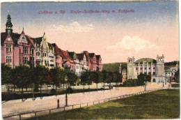 ALLEMAGNE GERMANY RHENANIE PALATINAT KOBLENZ COBLENZ A. RH. : KAISER WILHEM RING M. FESTHALLE - ED COLORISEE - Koblenz