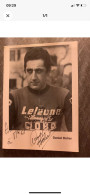 Carte Postale Cyclisme Daniel BELIER Avec Autographe Équipe Lejeune Campagnolo - Wielrennen