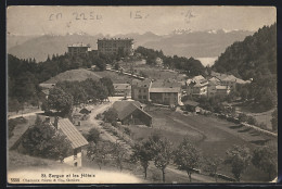 CPA Saint-Cergue, Vur Sur Les Hôtel  - Sonstige & Ohne Zuordnung