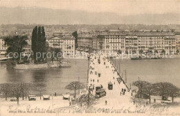 13009487 Geneve GE Potn Et Quai Du Mont Blanc Geneve - Andere & Zonder Classificatie