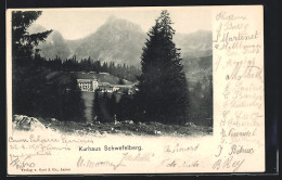 AK Schwefelberg-Bad, Blick Zum Kurhaus Schwefelberg  - Autres & Non Classés