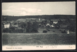 AK Cugy, Ortsansicht Vor Waldgebiet  - Cugy