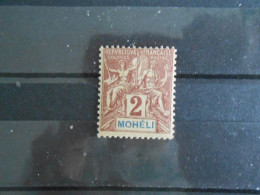 MOHELI YT 2 TYPE DUBOIS 2c. Lilas-brun S.paille* - Nuovi