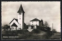 AK Wetzikon, Katholische Kirche Im Herbst  - Andere & Zonder Classificatie