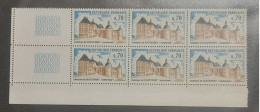 France Neuf** Bloc De 6  Timbres YT N° 1596 Château De Hautefort - Ongebruikt