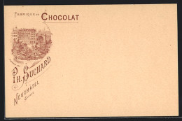 Künstler-AK Neuchatel, Fabrique De Chocolat No. 3 Ph. Suchard  - Sonstige & Ohne Zuordnung