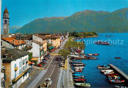 13000779 Ascona Lago Maggiore Panorama Hafen Ascona Lago Maggiore - Sonstige & Ohne Zuordnung