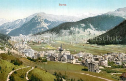 12998969 Davos GR Gesamtansicht Mit Alpenpanorama Davos GR - Otros & Sin Clasificación