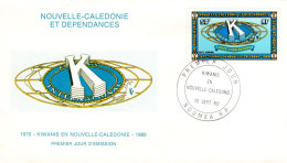 NOUVELLE CALEDONIE  LOT DE 59 FDC DIFFERENTES - Lots & Kiloware (mixtures) - Max. 999 Stamps