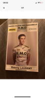 Carte Postale Cyclisme Thierry LAURENT Avec Autographe Équipe RMO - Cycling