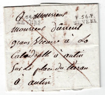 58 NIEVRE NEVERS LAC Du 05/11/1811 P56P/NEVERS Deux Frapes Taxe 4 Verso TTB - 1801-1848: Vorläufer XIX