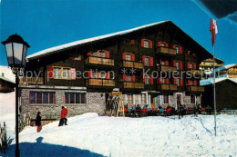 12984667 Bettmeralp VS Hotel Aletsch Wintersportplatz Alpen Neujahrskarte Bettme - Other & Unclassified